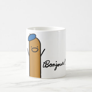 taza del bonjour del perrito caliente