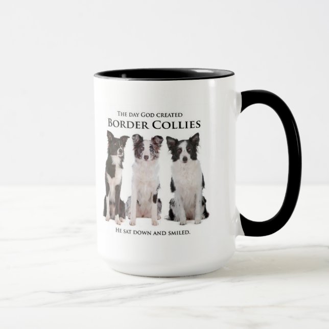 Taza del border collie (Derecha)