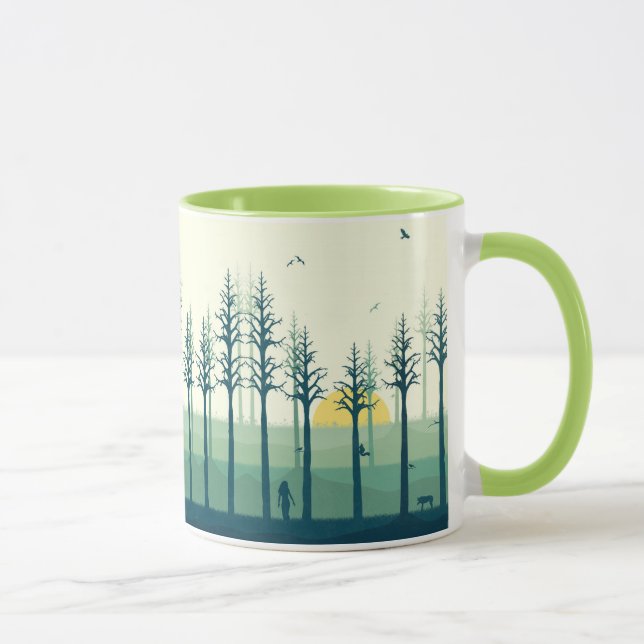 Taza del bosque de Siena (Derecha)