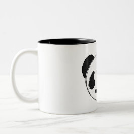 taza del bosquejo de la panda