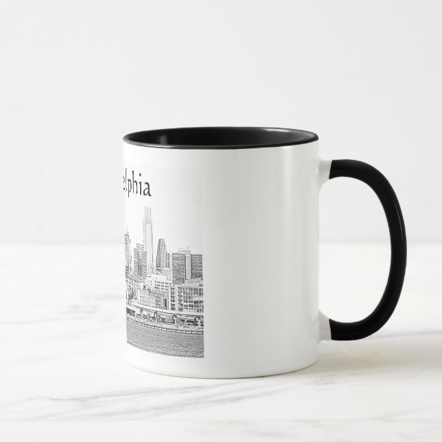 Taza del bosquejo de Philadelphia (Derecha)
