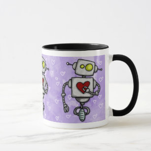 taza del bot del corazón