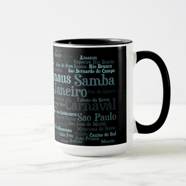 Taza del BRASIL (Derecha)
