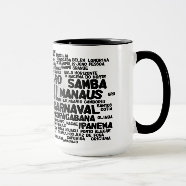 Taza del BRASIL (Derecha)