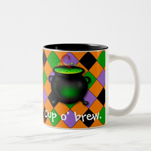 Taza del Brew de O de la taza de Halloween (Derecha)