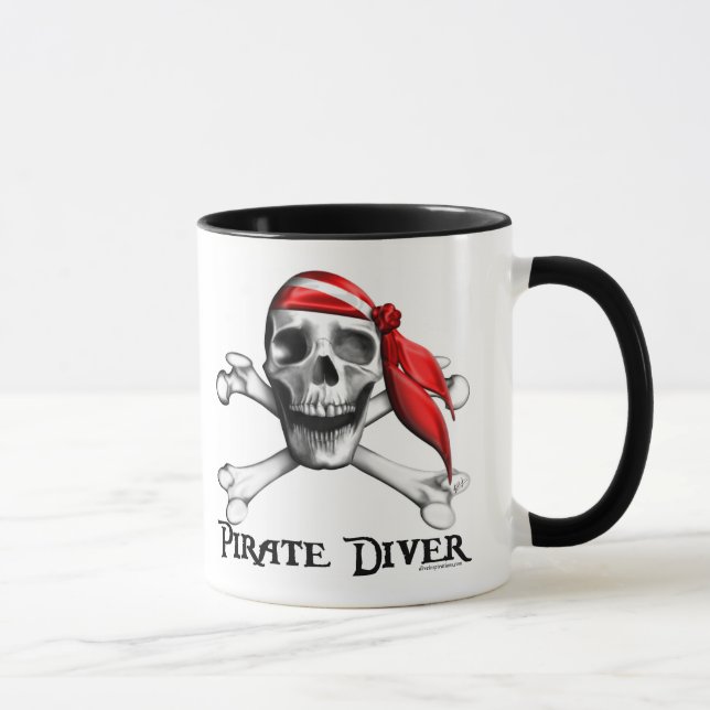 Taza del buceador del pirata (Derecha)