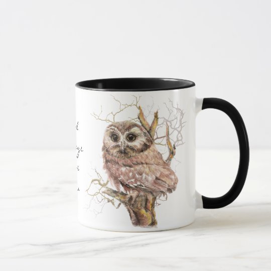 Taza Del búho búho lindo del bebé del amor You',