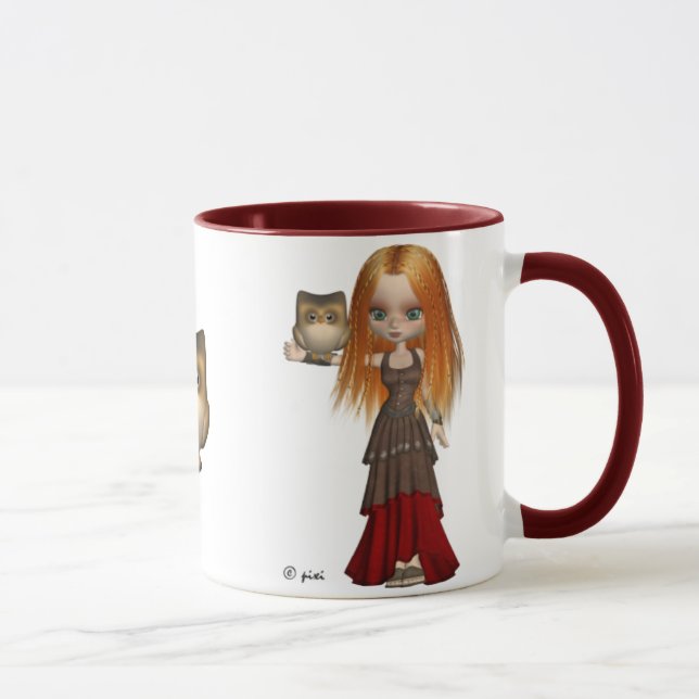 Taza del búho y del Handmaiden (Derecha)