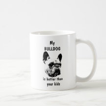 Taza del bulldog