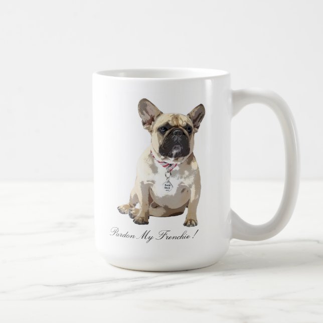 Taza del bulldog francés (Derecha)