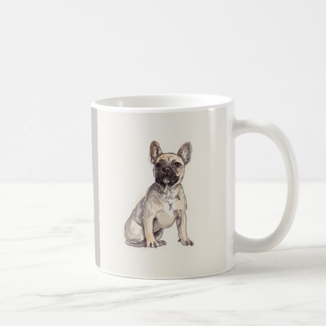 Taza del bulldog francés (Derecha)