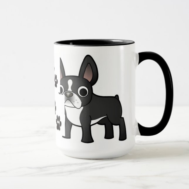 Taza del bulldog francés (Derecha)