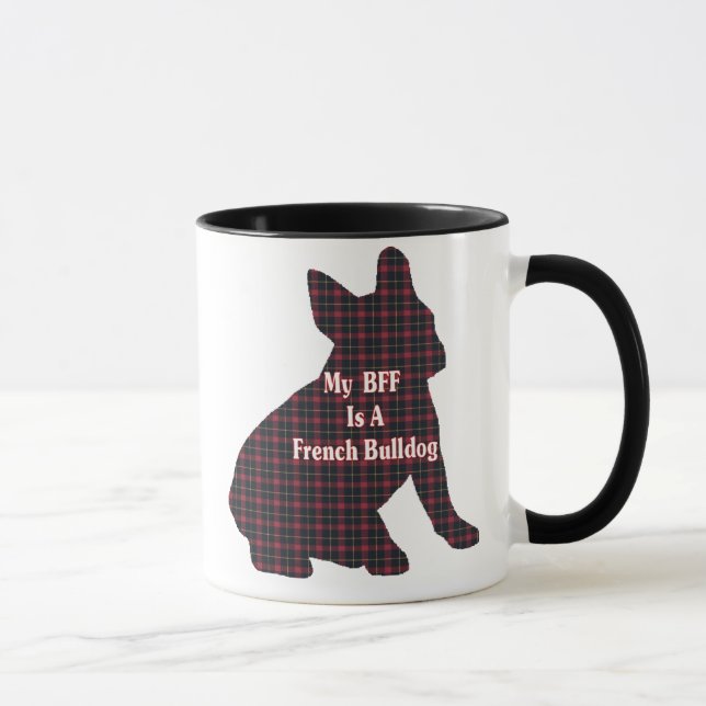 Taza del bulldog francés BFF (Derecha)