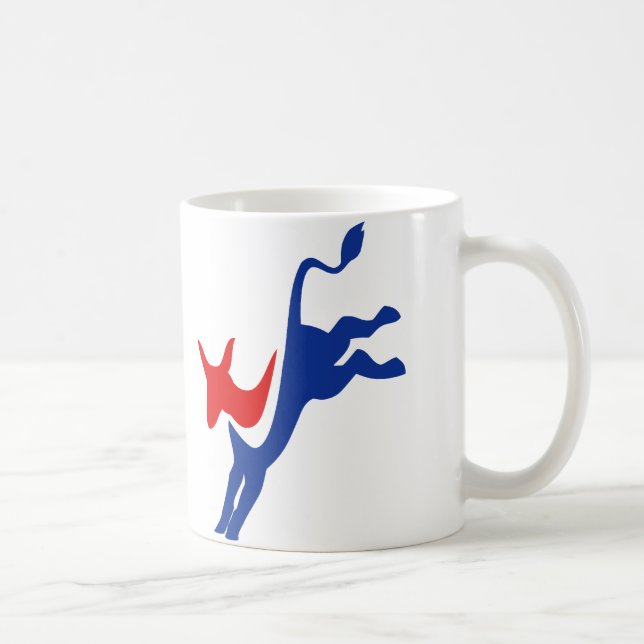 Taza del burro de Demócrata (Derecha)
