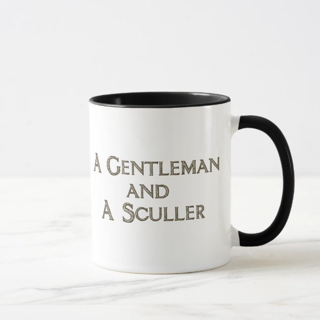 Taza del caballero y del Sculler (Derecha)