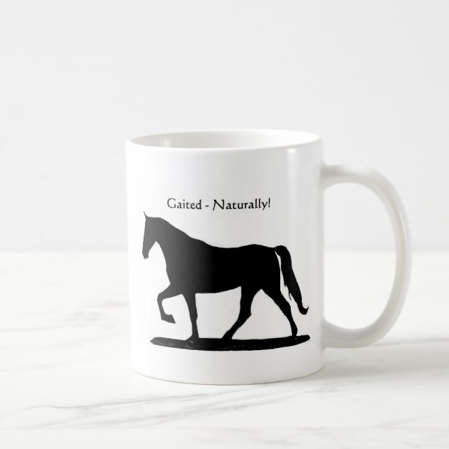 Taza del caballo de Gaited (Derecha)