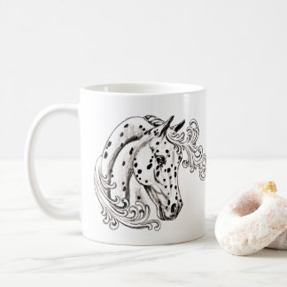 taza del caballo del appaloosa