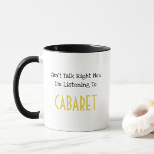 Taza del cabaret