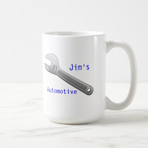 Taza del café automotriz de Jim