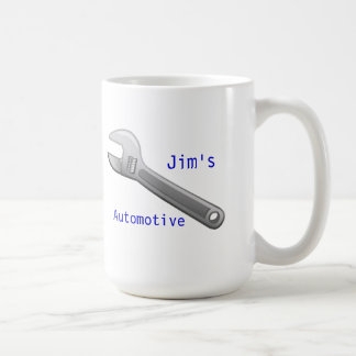 Taza del café automotriz de Jim