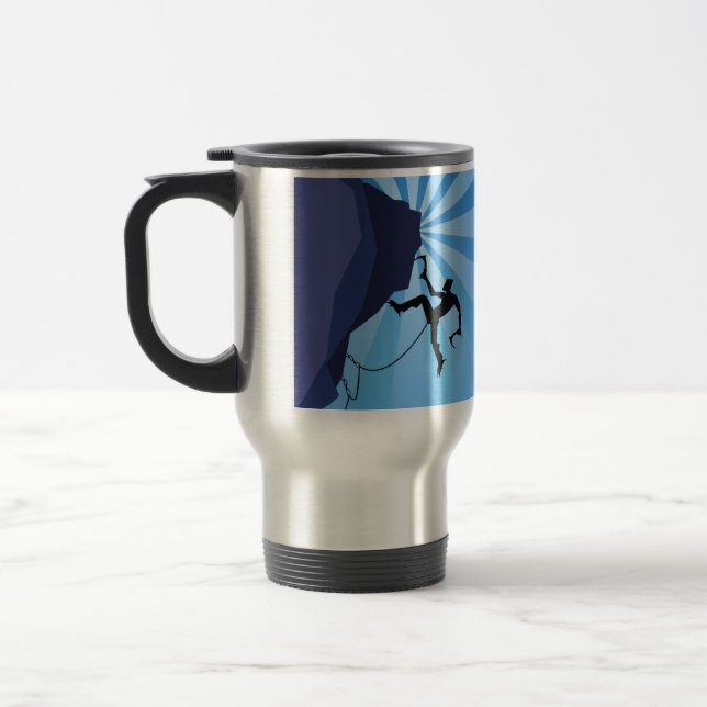 Taza del café caliente del escalador de hielo de (Izquierda)