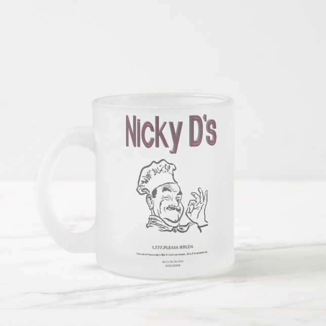 Taza del café de la d de Nicky (Izquierda)