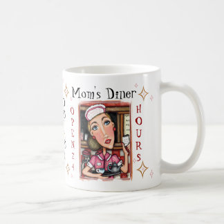 Taza del café de la mamá o de la camarera del