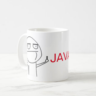 Taza del café de los programadores de Java del