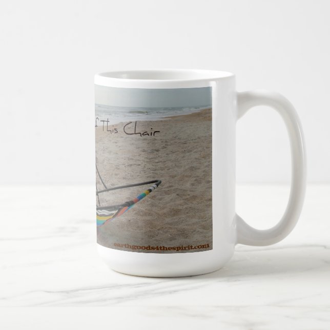 Taza del café del amante de la playa (Derecha)