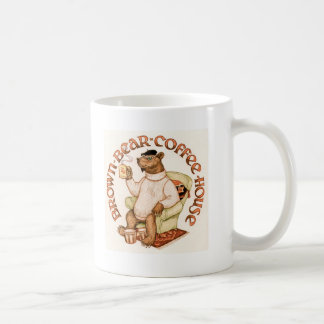 Taza del café del oso de Brown