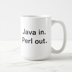 Taza del café del programador del Perl