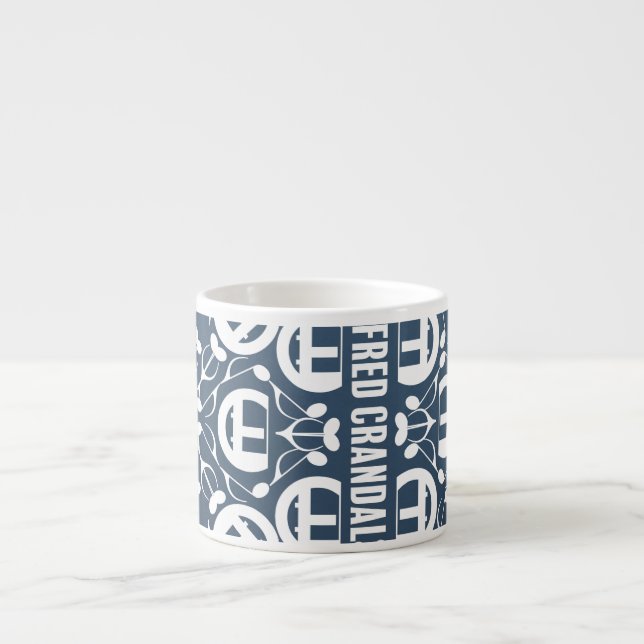 Taza del café express de Fred Crandal (Frente)