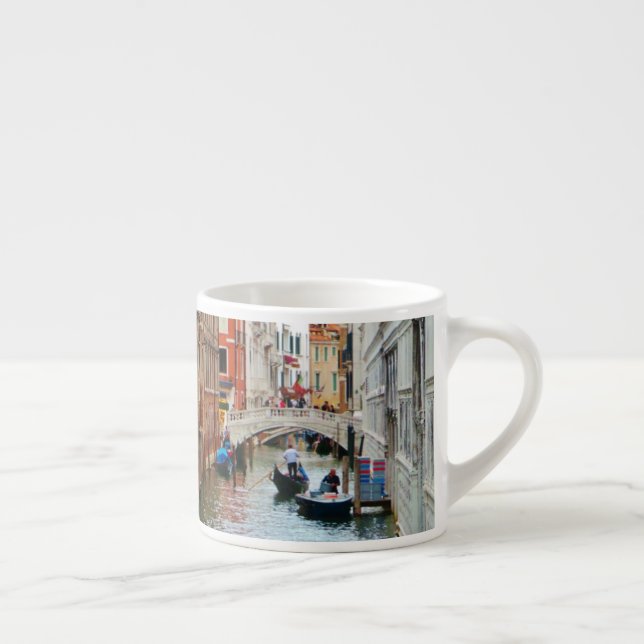 Taza del café express de Italia Venecia (Derecha)