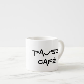 Taza del café express de la Pausa-Café