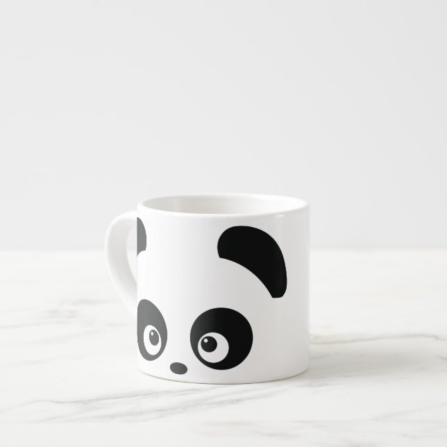 Taza del café express de Panda® del amor (Izquierda)