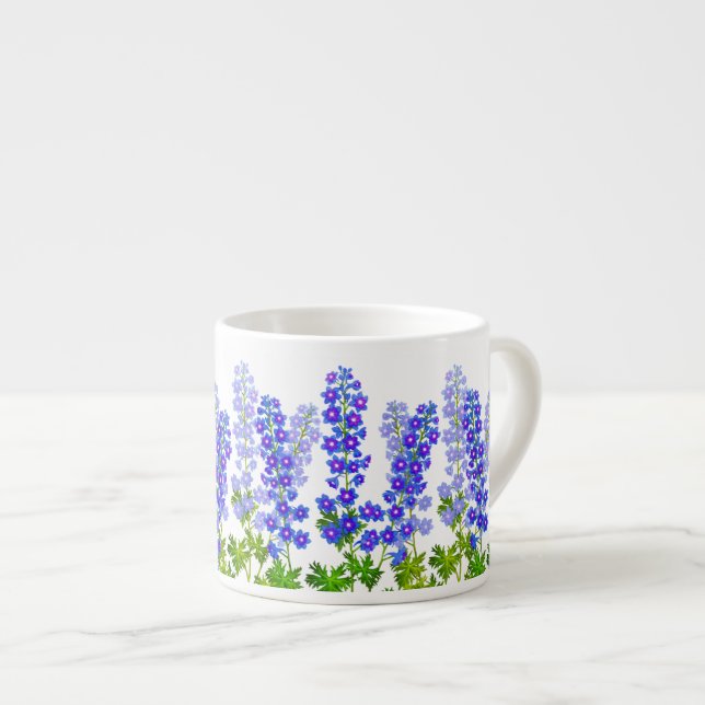 Taza del café express del jardín de flores de (Derecha)