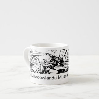 Taza del café express del museo de los prados