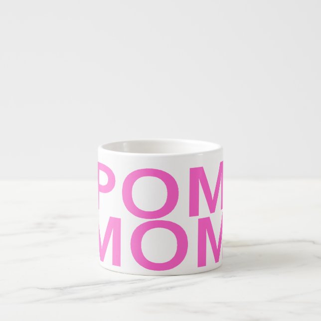 Taza del café express - mamá de Pom (Frente)