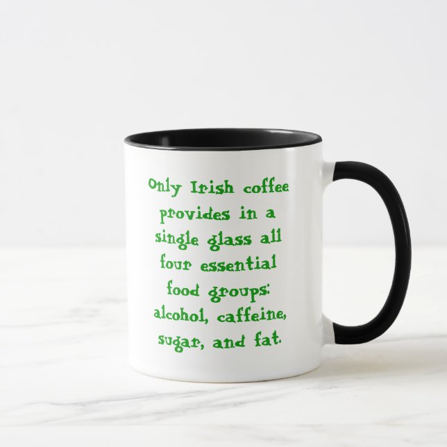 Taza del café irlandés (Derecha)