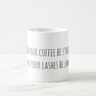 Taza del café y de café de la pestaña