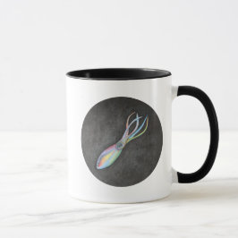 Taza del calamar del arco iris