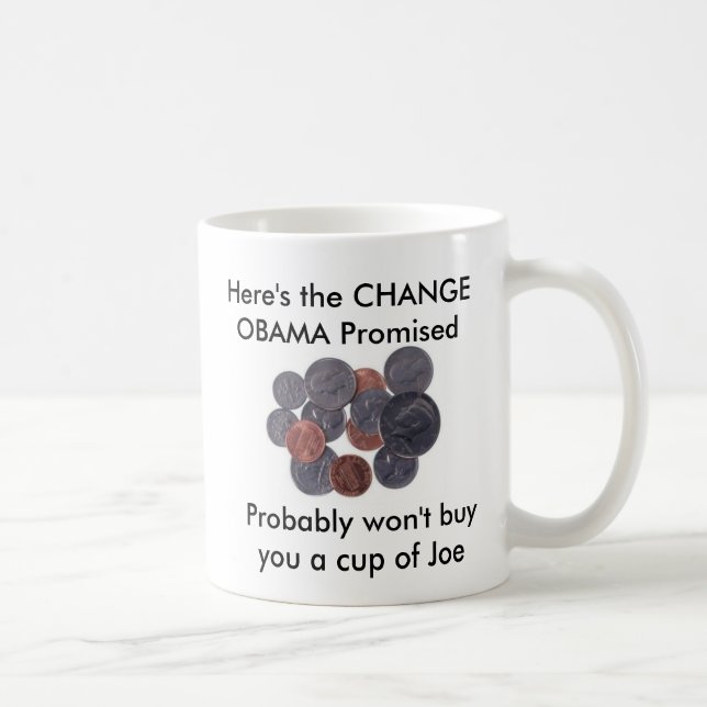 Taza del cambio de Obama (Derecha)