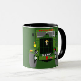 Taza del CAMIÓN de la RECUPERACIÓN del veterano