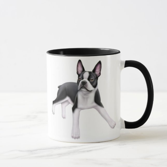 Taza del campanero de Boston Terrier (Derecha)