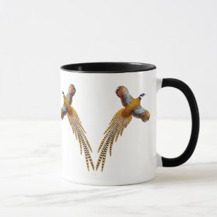 Taza del campanero de los faisanes de Reeves