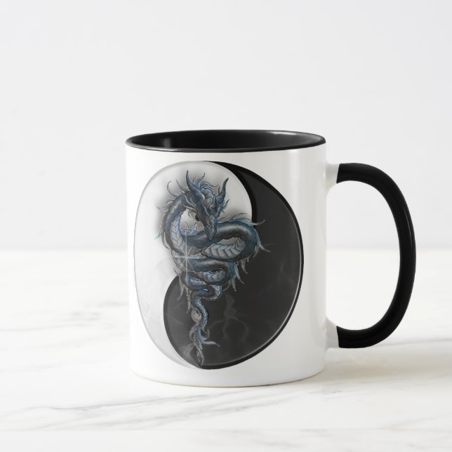 Taza del campanero del dragón de Yin Yang (Derecha)