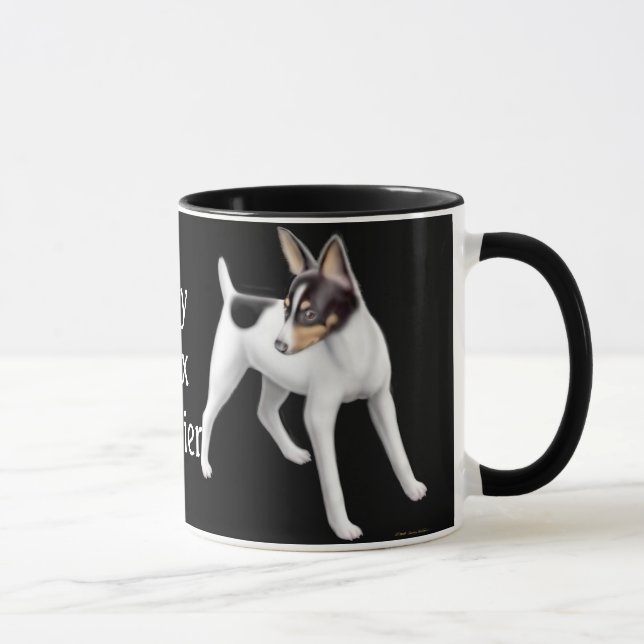 Taza del campanero del fox terrier del juguete (Derecha)