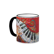 Taza del campanero del piano