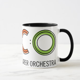 taza del campanero del TACO 110z - blanco y negro