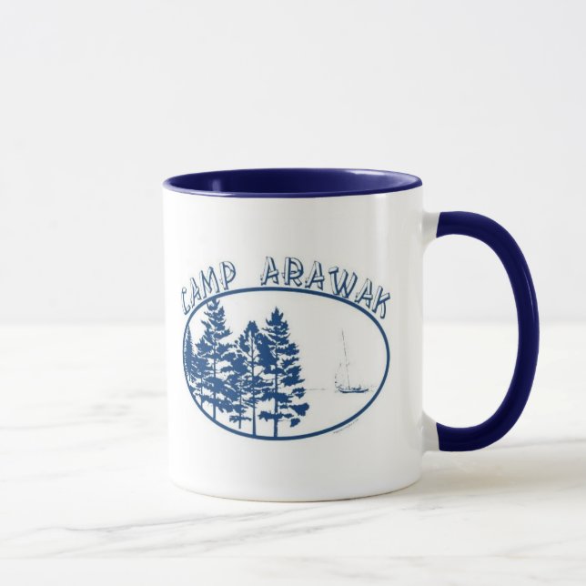 Taza del campo de Arawak Sleepaway del campo (Derecha)